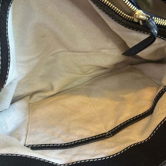 Michael Kors Black Leather Handbag Absolutely Stunning! great condition - Picture 10 of 12